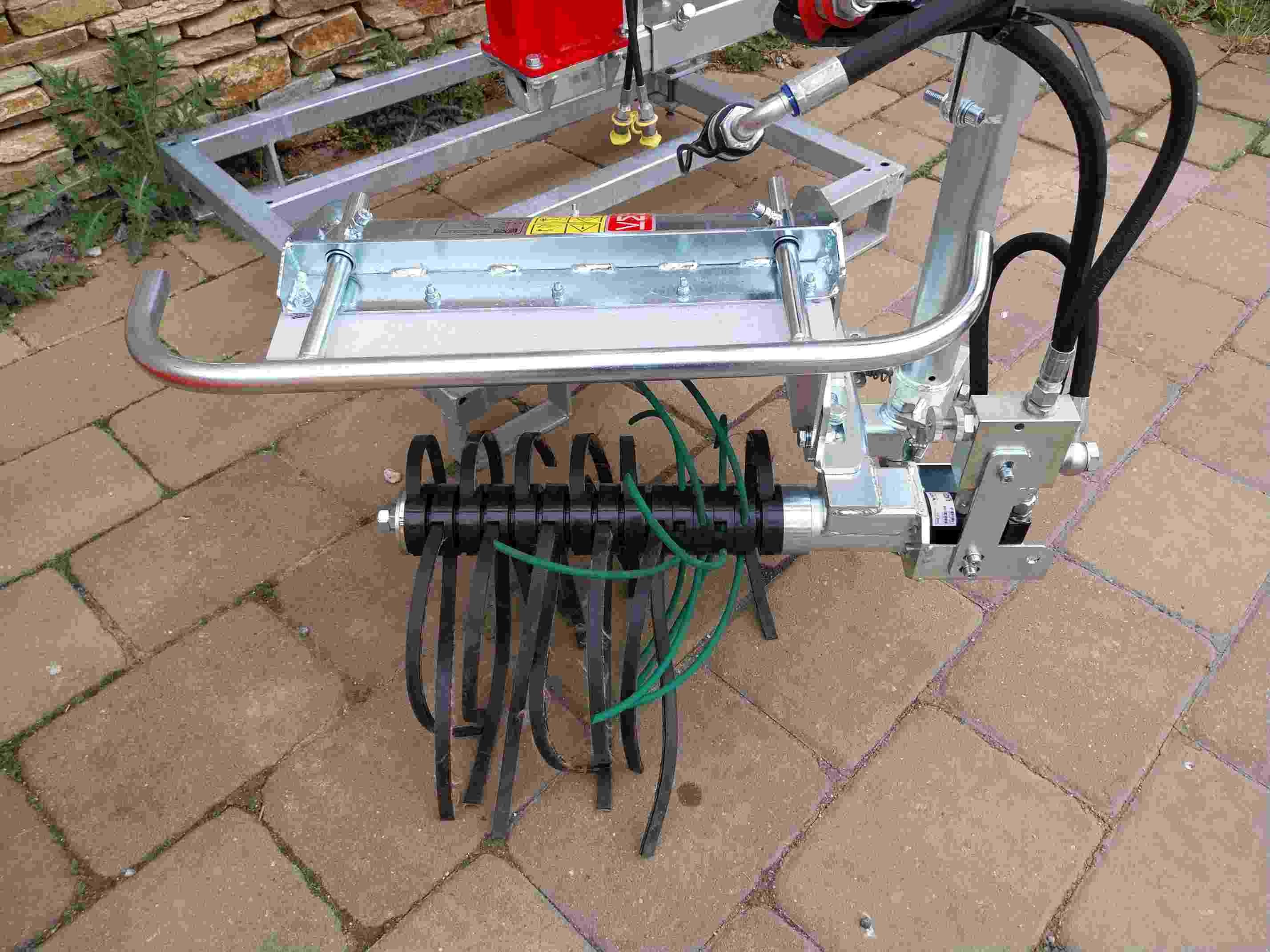 Detail ometací sekce KMG PL 600